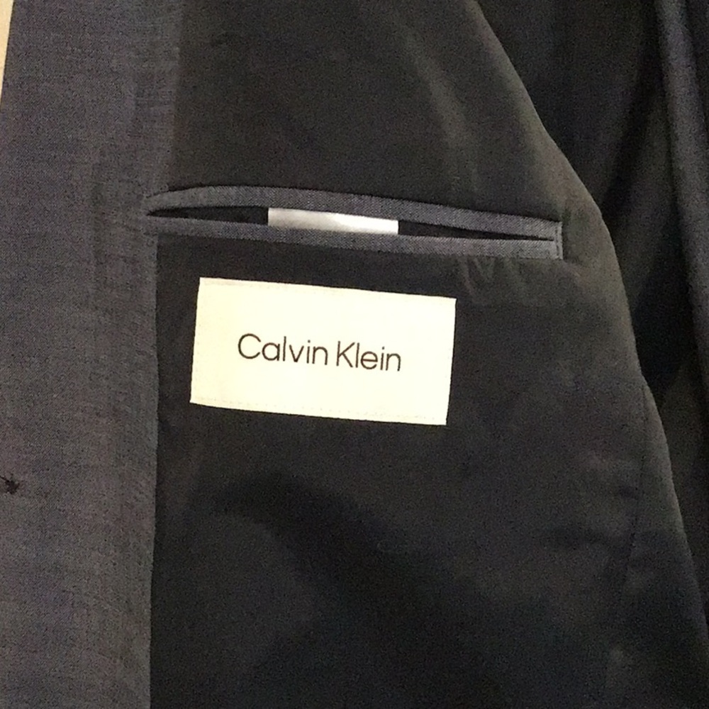 Calvin Klein boys youth suit size 20 blue - Picture 3 of 10